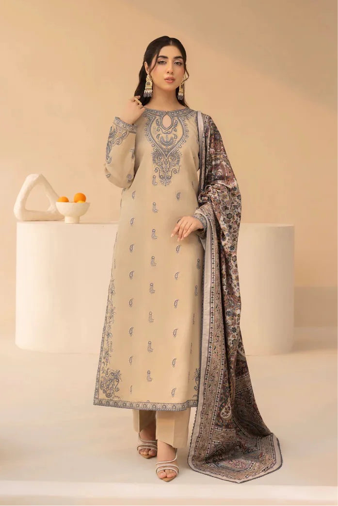 MOHANGI 4PC EMBROIDERED LAWN