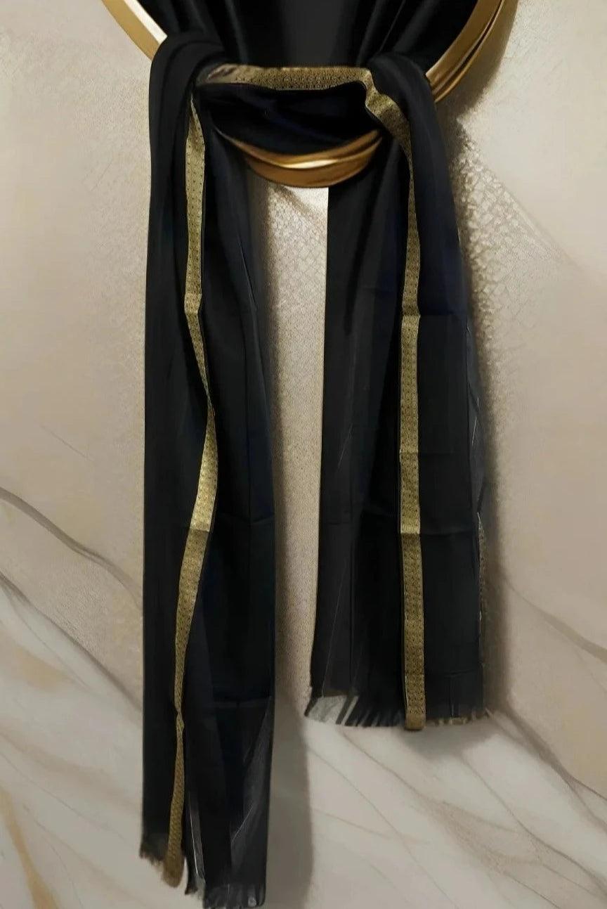 PURE LAWN SOFT DUPATTA TARKASHI WORK PREMIUM QUALITY - Elaichi Clothing