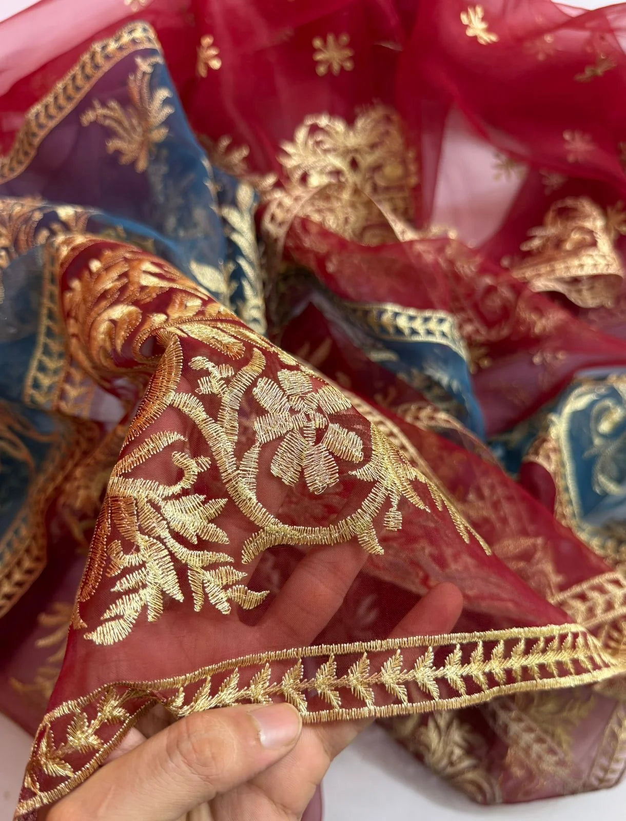 4PC ZINC FANCY HEAVY EMBROIDERY WORK