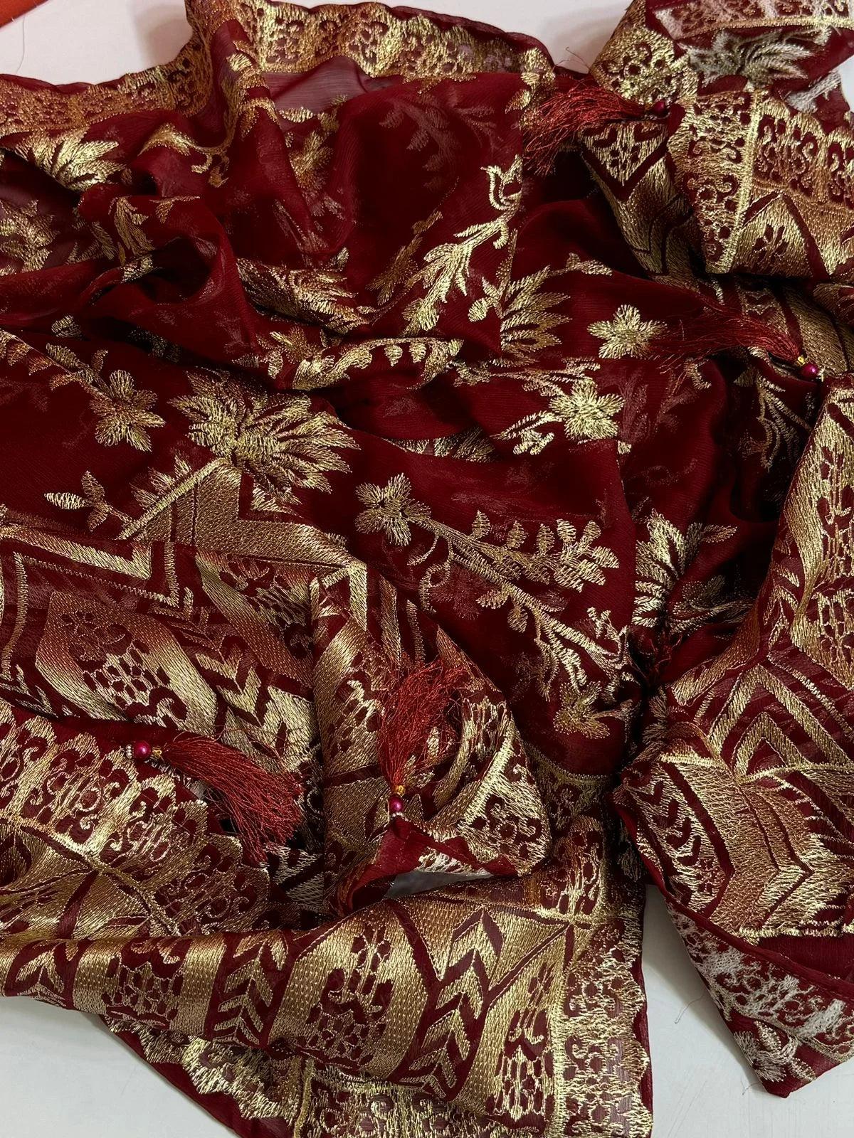 4PC BLACK FANCY HEAVY EMBROIDERY WORK PREMIUM STUFF