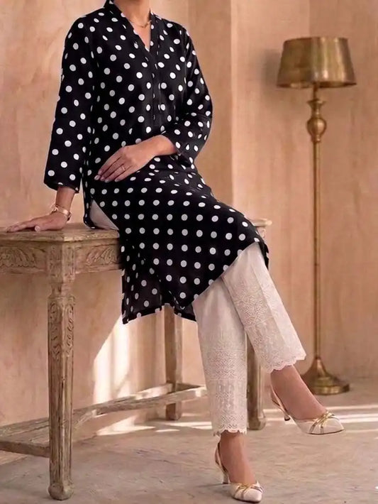 2PC PURE LAWN WITH CHICKEN KAARI TROUSER