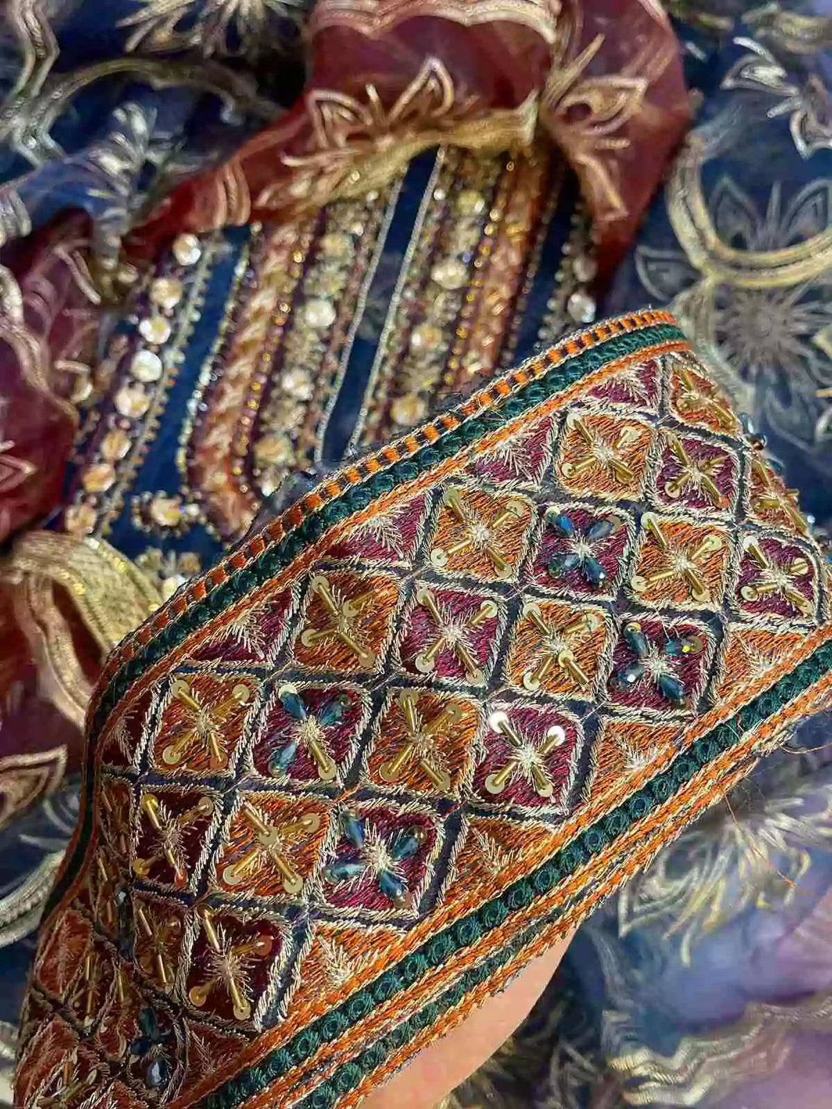 4PC ZINC BRANDED FANCY SUIT FULLY EMBROIDERED WORK