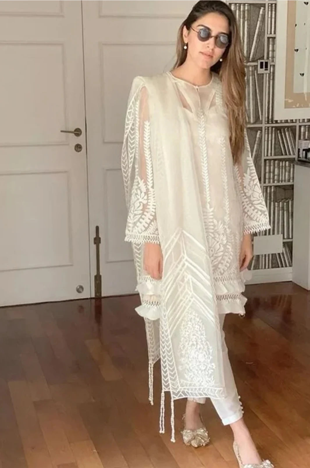 MARIA B 4PC EMBROIDERED LAWN