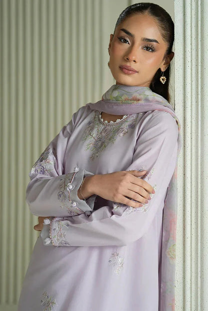 CROSS STITCH 4PC EMBROIDERED LAWN