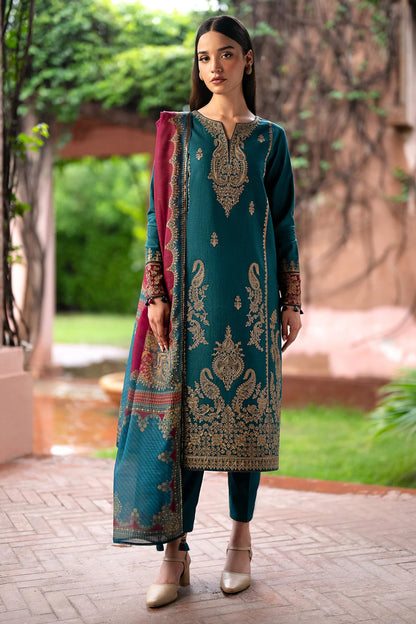 JAZMIN 4PC EMBROIDERED LAWN