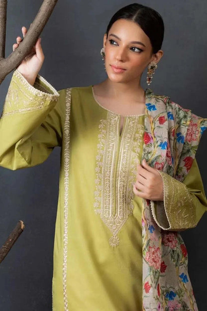 SAPPHIRE 4PC EMBROIDERED LAWN