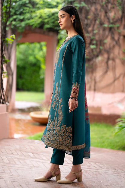 JAZMIN 4PC EMBROIDERED LAWN