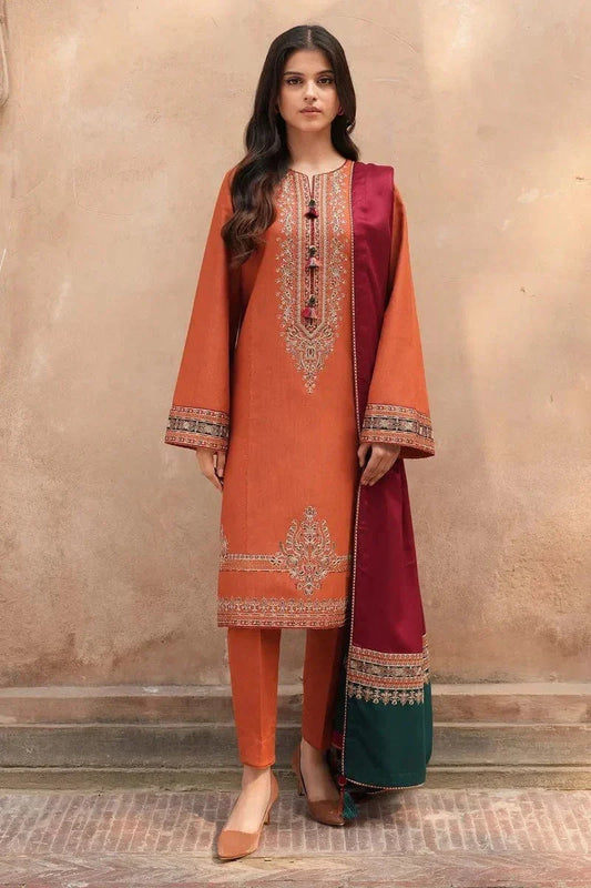 JAZMIN 4PC EMBROIDERED LAWN