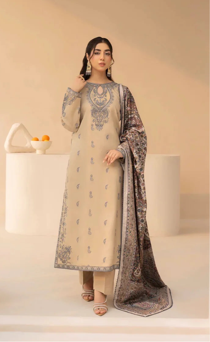 MOHANGI 4PC EMBROIDERED LAWN