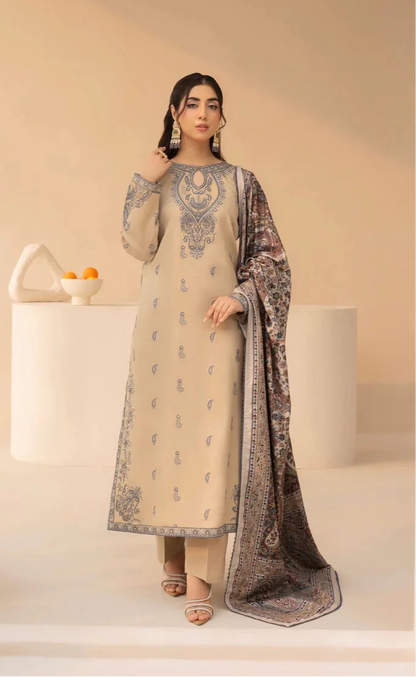 MOHANGI 4PC EMBROIDERED LAWN