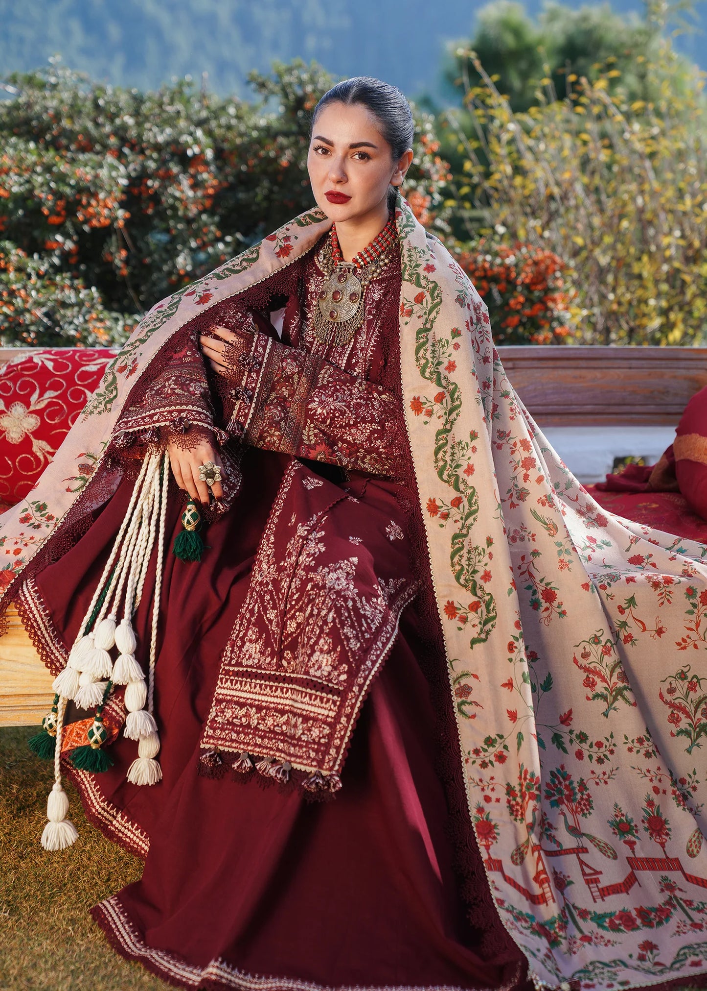 HUSSAIN REHAR 4PC EMBROIDERED LAWN