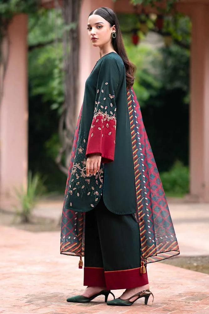 JAZMIN 4PC EMBROIDERED LAWN