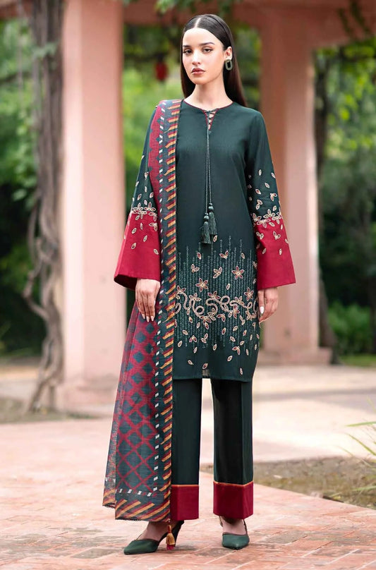 JAZMIN 4PC EMBROIDERED LAWN