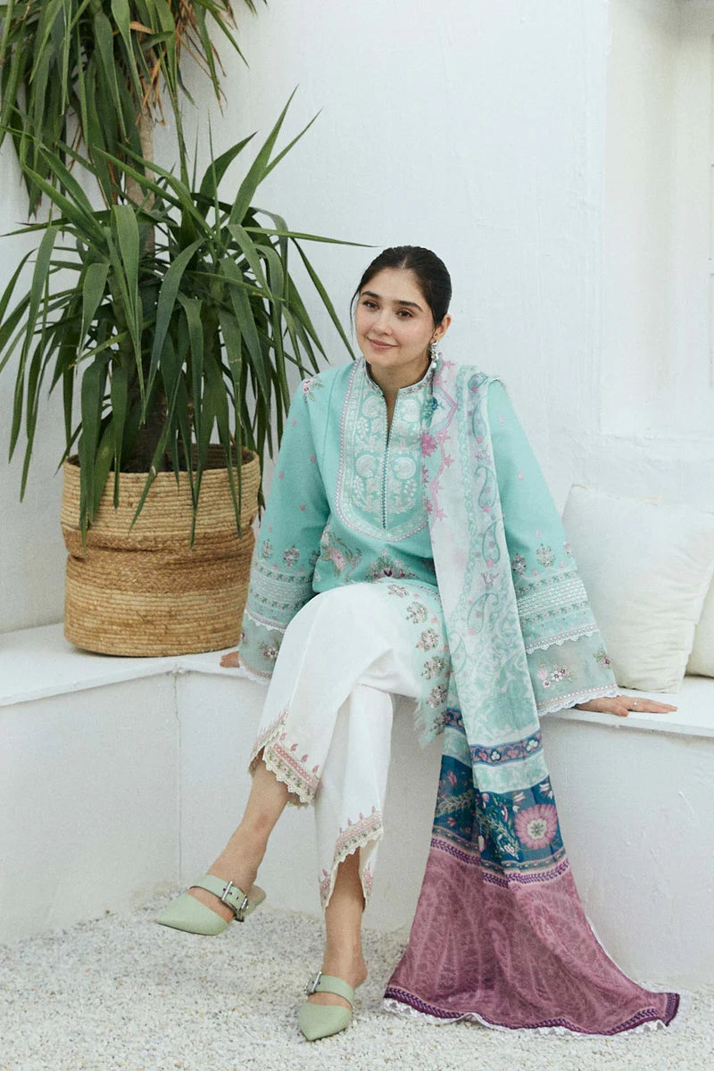 ZARA SHAHJAHAN 4PC EMBROIDERED LAWN