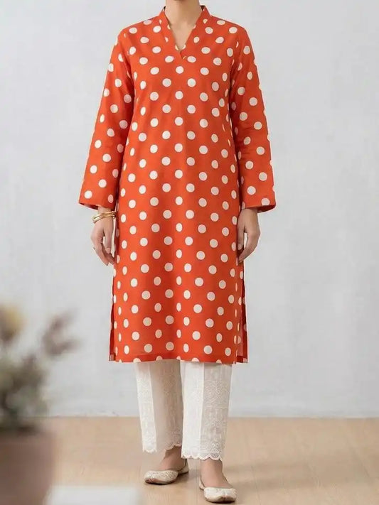 2PC PURE LAWN WITH CHICKEN KAARI TROUSER