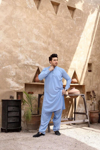 UNSTITCHED SOFT PREMIUM WASHING & WEAR SUIT