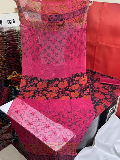3PC PREMIUM LAWN FULLY EMBROIDERED DUPATTA