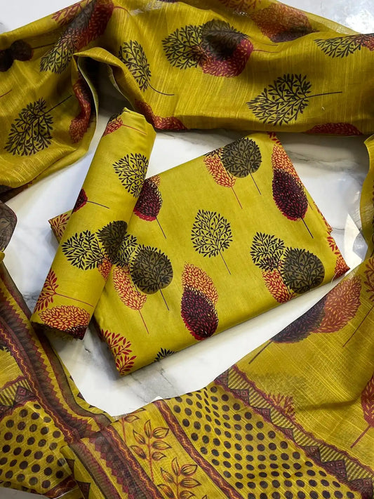 3PC PURE LUXURY LAWN PRINTED