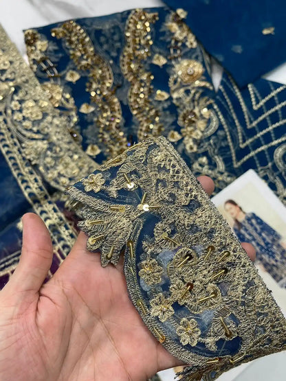 4PC FANCY HEAVY EMBROIDERY WORK