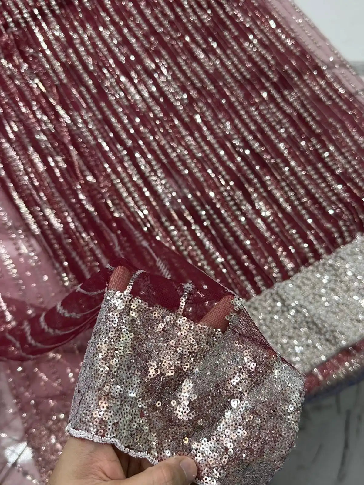 4PC NET FANCY SUIT HEAVY EMBROIDERY WORK