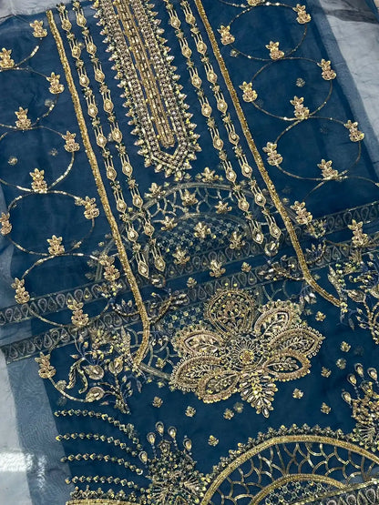 4PC FANCY HEAVY EMBROIDERY WORK