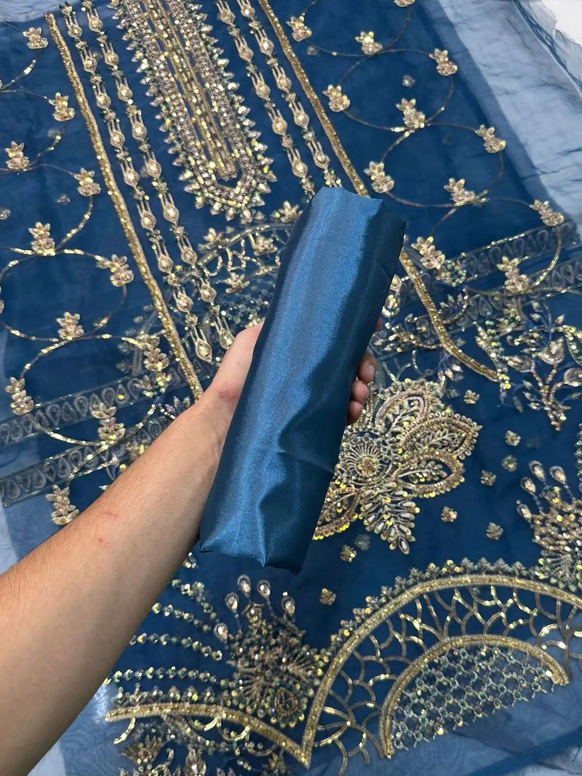 4PC FANCY HEAVY EMBROIDERY WORK