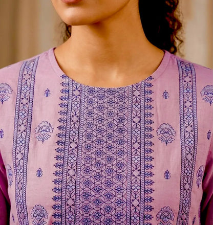 3PC PURE LAWN HEAVY. EMBROIDERED