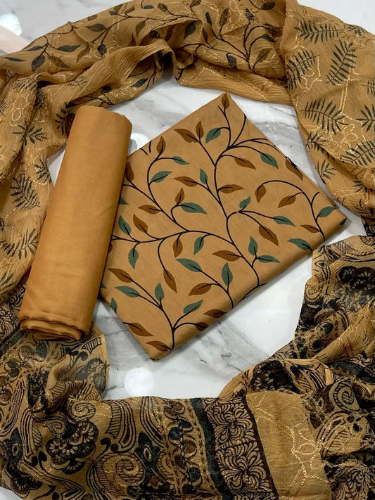 3PC PREMIUM LAWN FULLY EMBROIDERED DUPATTA