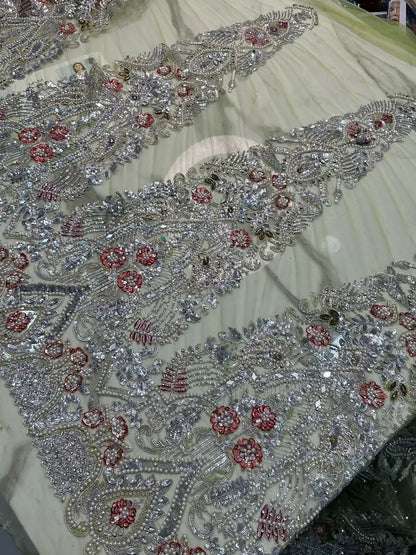 4PC PISTA HEAVY MAXI FANCY SUIT FULLY EMBROIDERED WORK