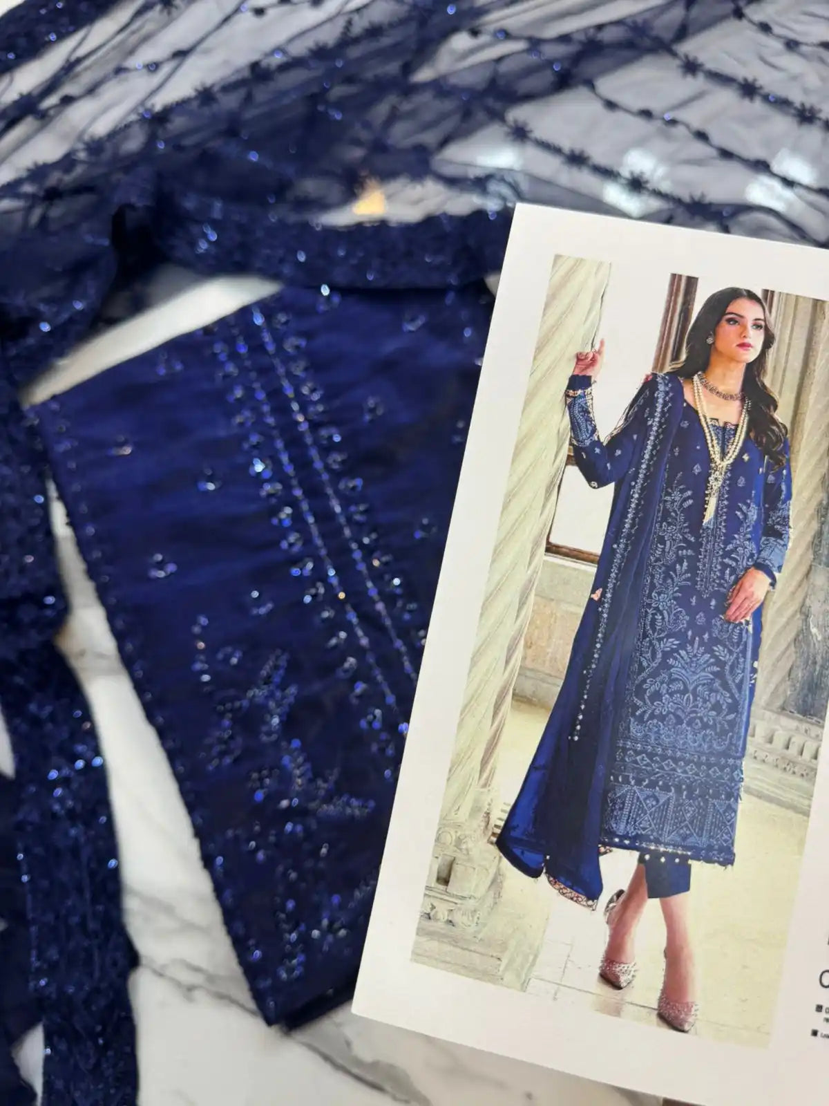 4PC SHEESHA SILK FANCY HEAVY EMBROIDERY WORK