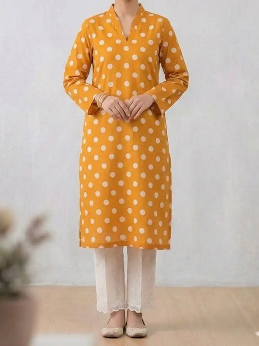 2PC PURE LAWN WITH CHICKEN KAARI TROUSER