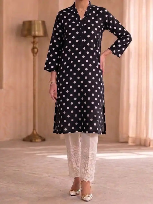 2PC PURE LAWN WITH CHICKEN KAARI TROUSER