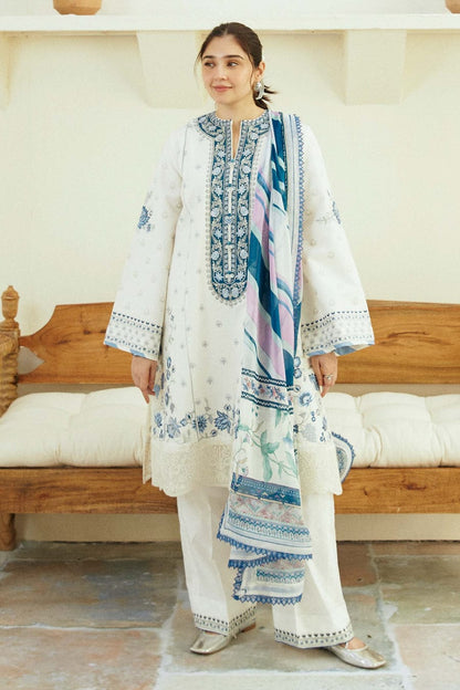 ZARA SHAHJAHAN 4PC EMBROIDERED LAWN