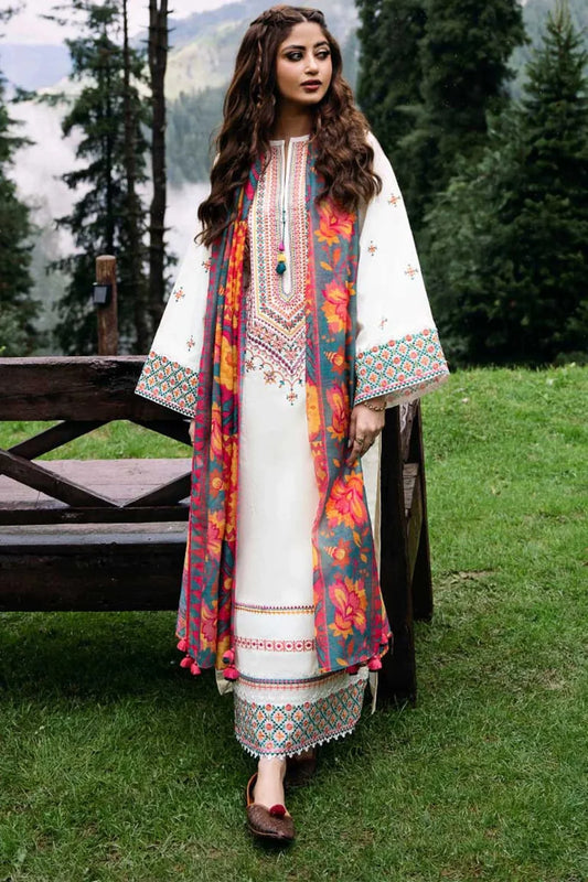 SAPPHIRE 4PC EMBROIDERED LAWN
